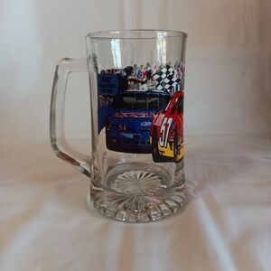 Vintage Nascar Slim Jim Collector's Edition Glass Mug